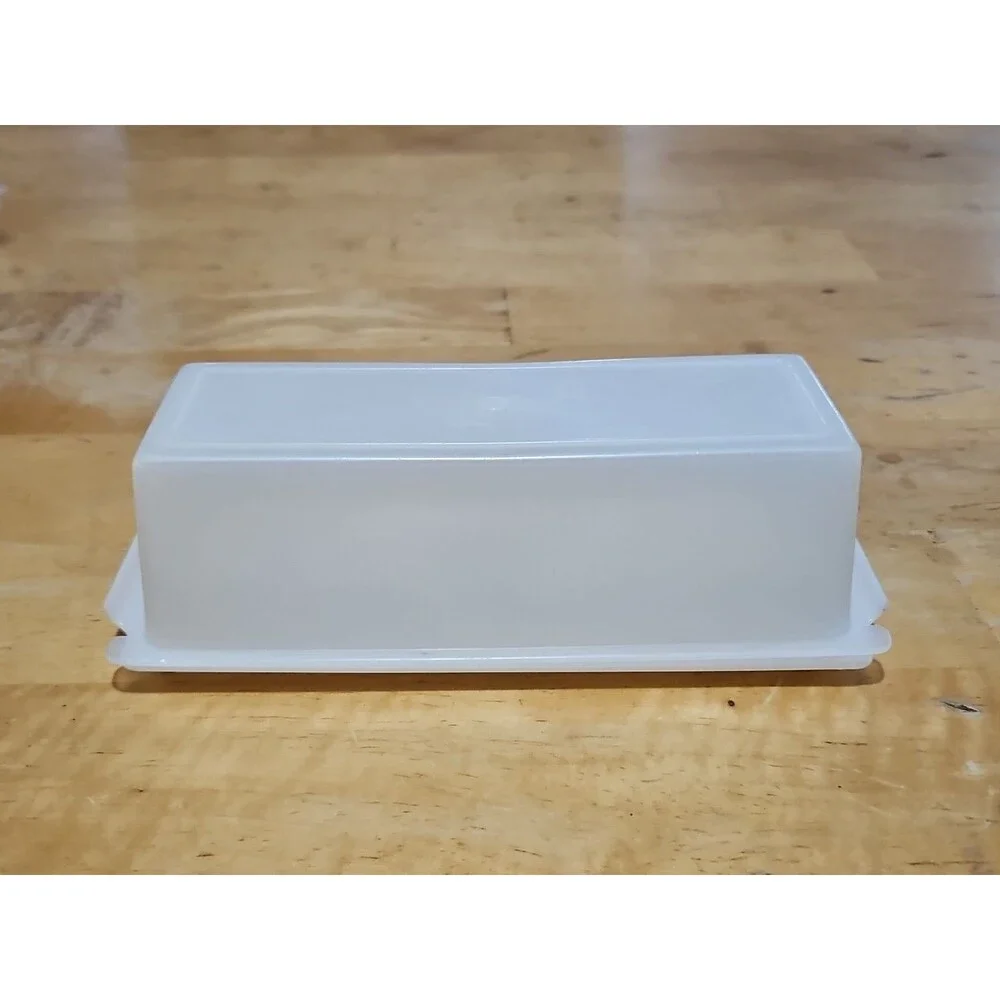 Vintage Tupperware Butter Dish Keeper 637 Top And 636 Bottom